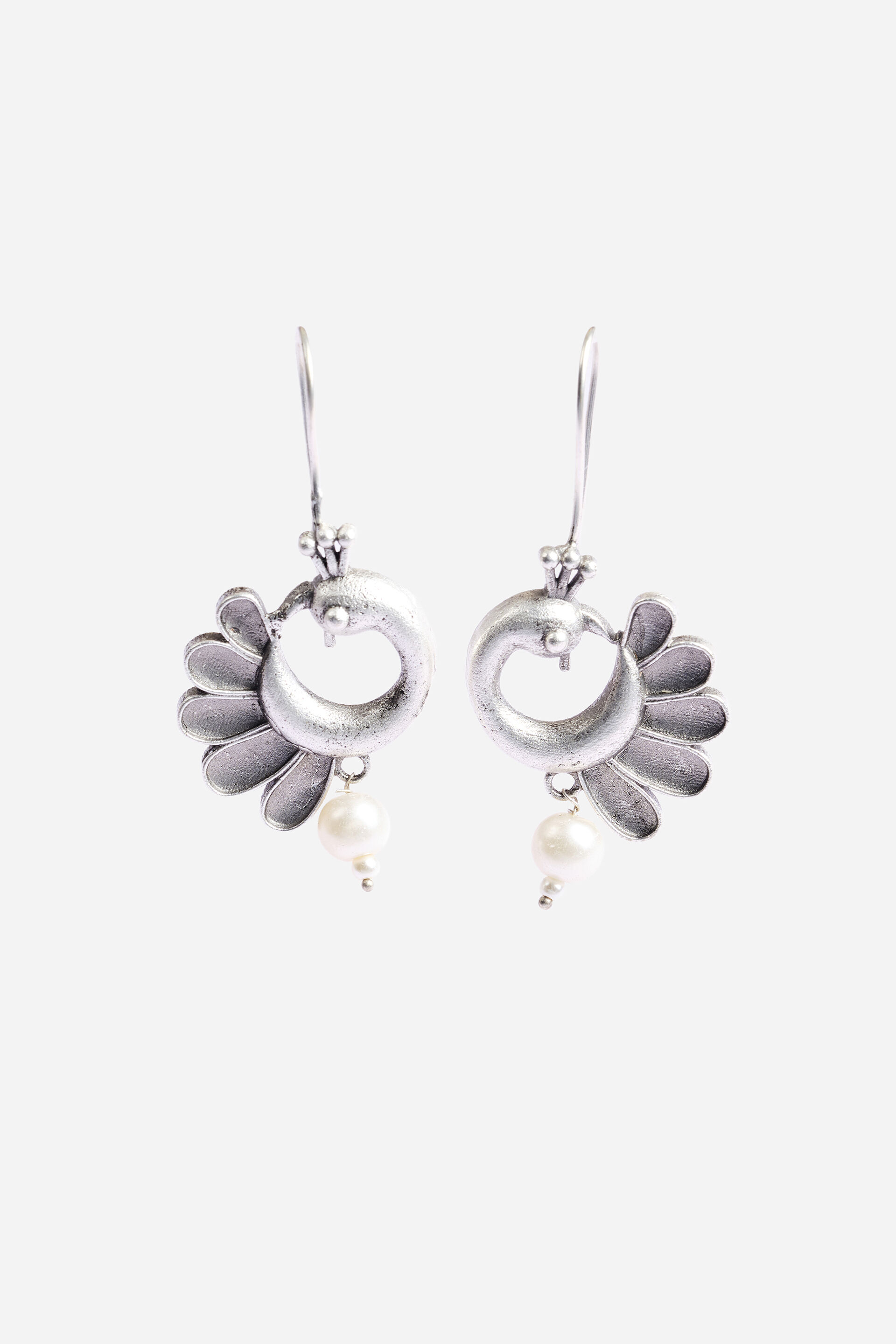 Silver Mor Hoop Earrings